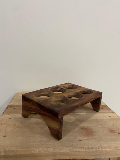 Wooden Egg Holder 6-Slot